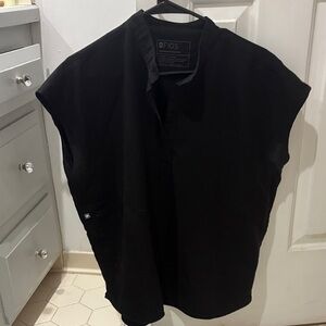 Figs Black Sleeveless Top size medium